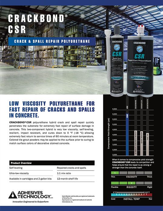 CRACKBOND® CSR Flyer