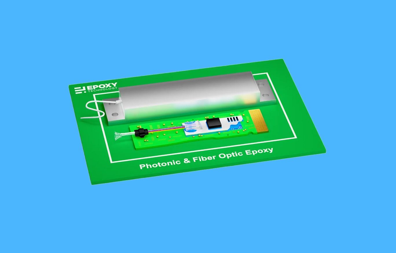 Photonic fiber optic epoxy 