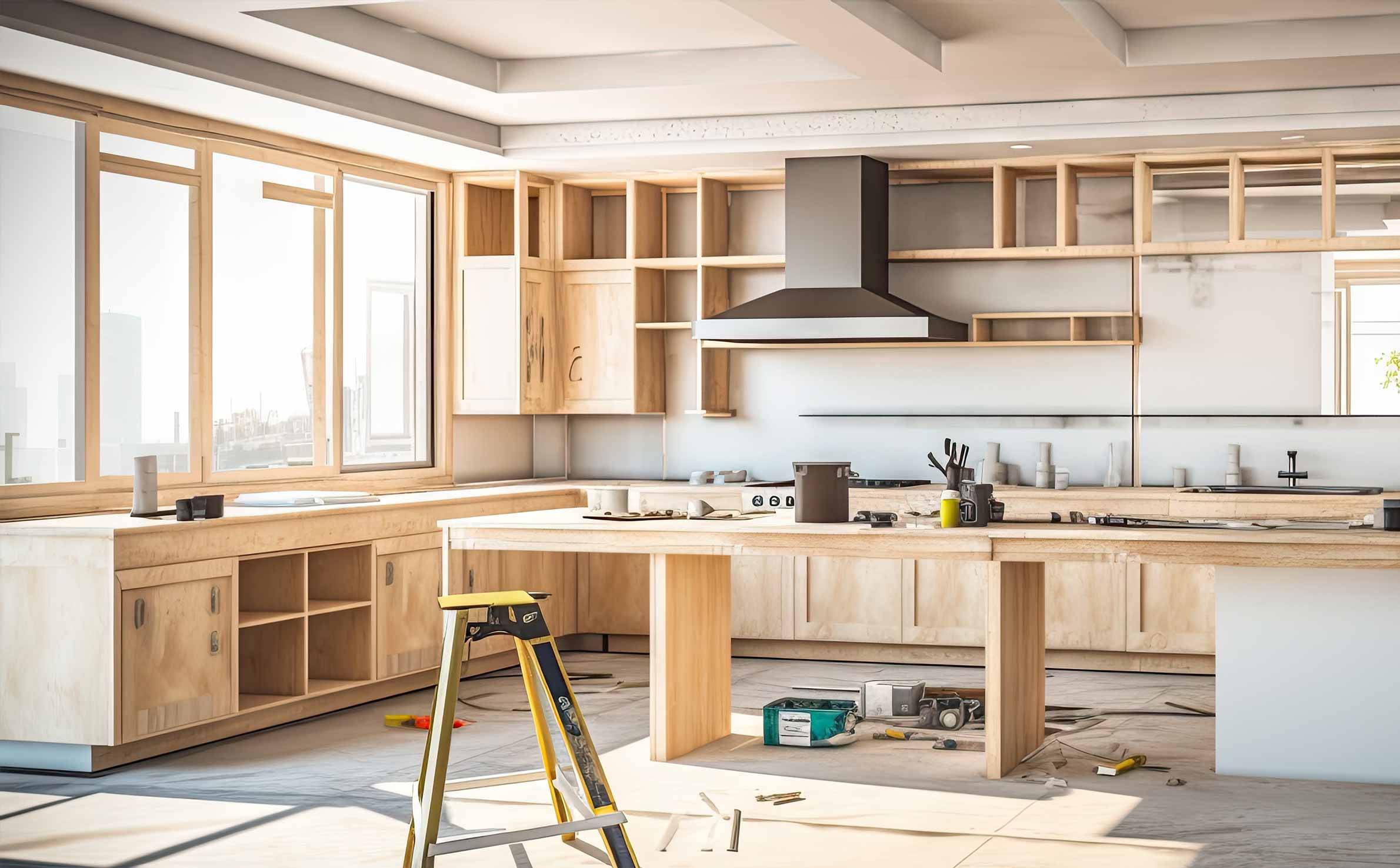 Kitchen construction