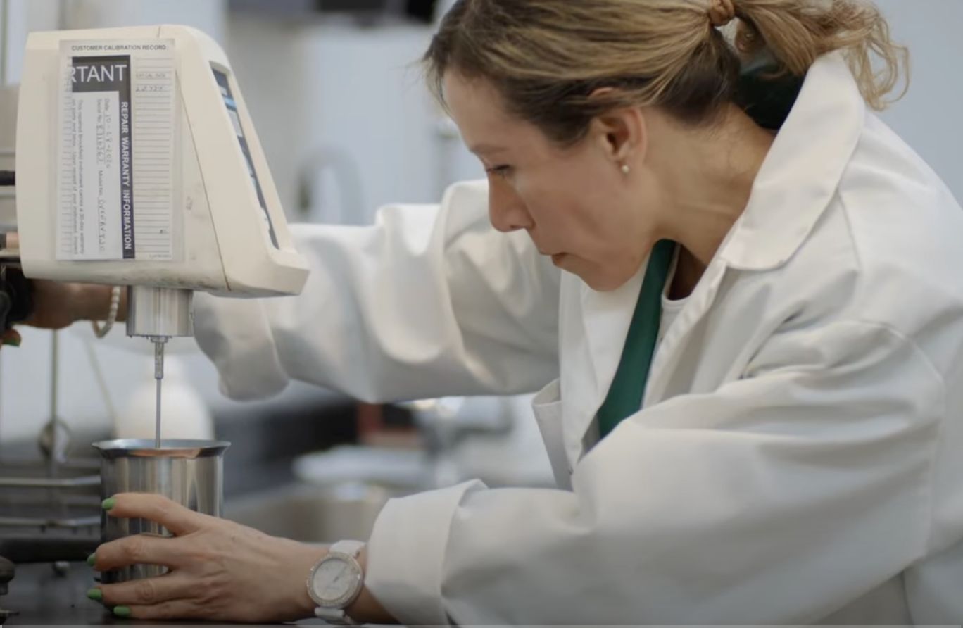 Woman in a lab