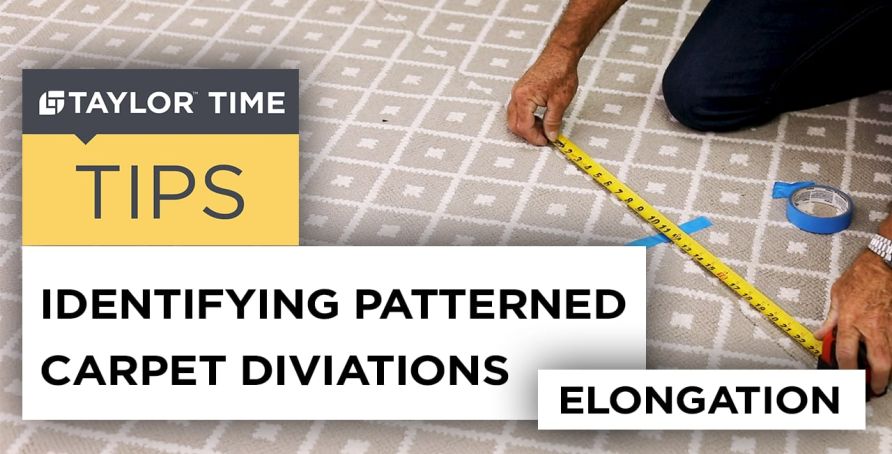 Identifying Patterned Carpet Deviations Elongation